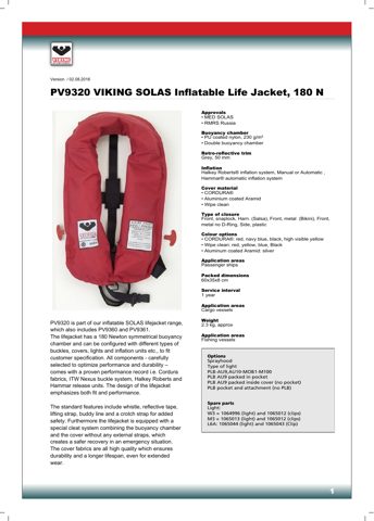 Viking Life-Saving Equipment PV9320 – Drawing (889c6d3142de_S1-2 S. 1)