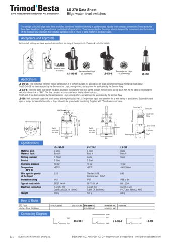 Setra Systems LS-240-3E – Drawing (a0fcc9ee9112_S1-1 S. 1)