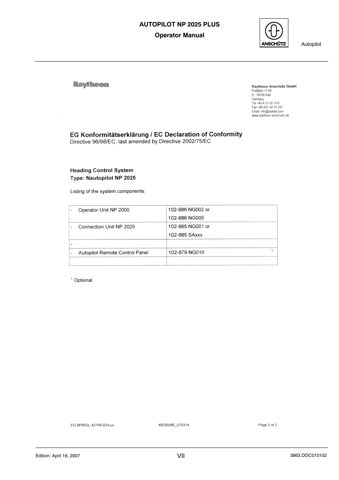 Raytheon Anschuetz NP2025PLUS – Drawing (b35a6aa8b6e8_S5-68 S. 5)