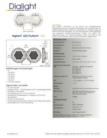 Dialight FLX-3RPA-20DB – Drawing (f2e5d3590eec_S1-3 S. 1)