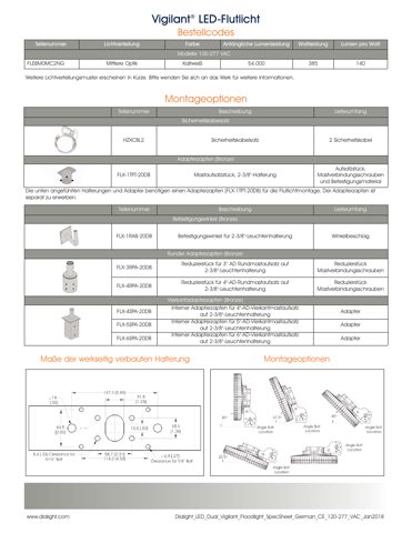 Dialight FLX-3RPA-20DB – Drawing (f2e5d3590eec_S1-3 S. 2)