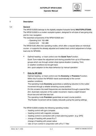 Raytheon Anschuetz NP2025 – Page preview (9b2ea0a4f9ac_S4-109 S. 10)