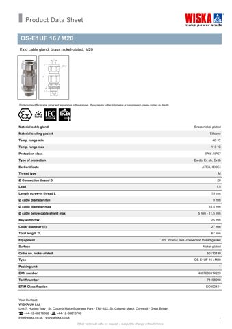 WISKA OS-E1UF 16 – Drawing (7c59ba7f20a2_S1-1 S. 1)