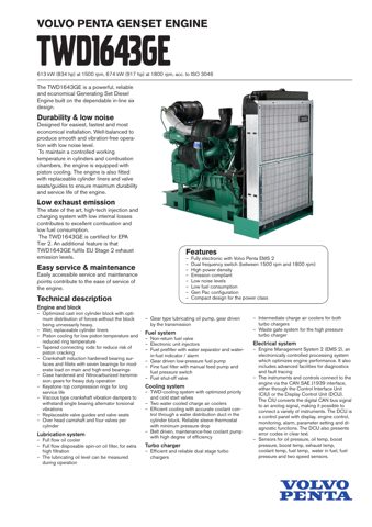 Volvo Penta TWD1643GE – Drawing (cbf87dd8e4dc_S1-2 S. 1)