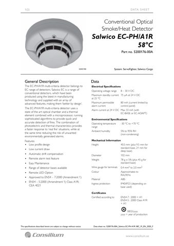 Consilium Marine & Safety EC-PH/A1R – Zeichnung (8d4e796ad3d2_S1-1 S. 1)