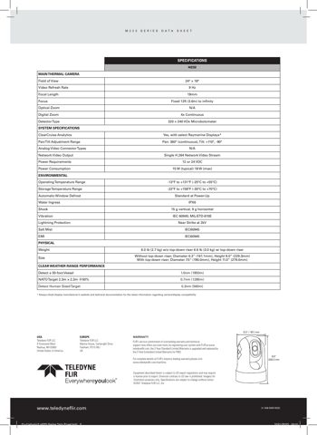 FLIR / Teledyne M232 – Drawing (2de252e10437_S1-2 S. 2)