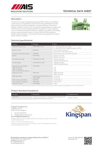 Kingspan Insulation M1-CR 50 – Drawing (9938ebeaba20_S1-1 S. 1)