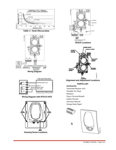 Notifier / Honeywell FSB-200S – Drawing (320229fc9fa6_S2-3 S. 2)