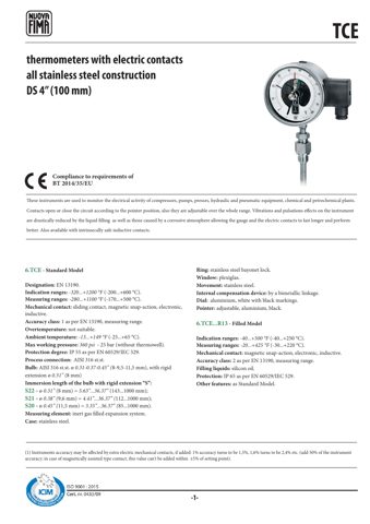 Nuova Fima TCE - Standard Model/TCE...R13 - Filled Model – Drawing (c687d669b34b_S1-1 S. 1)