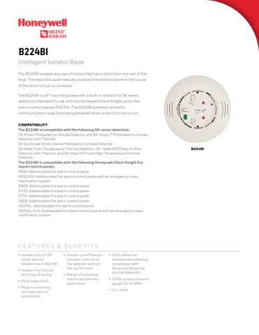Notifier / Honeywell B224BI – Drawing (2781fb07852f_S1-2 S. 1)