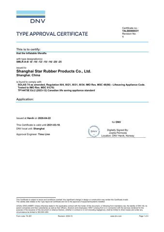 Shanghai Star Rubber Products -25 – Page preview (535cc1a64e4d_S1-1 S. 1)