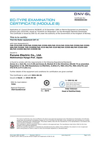 Furuno Electric FAR-3230S-BB – Page preview (fe844ac5a43e_S1-1 S. 1)