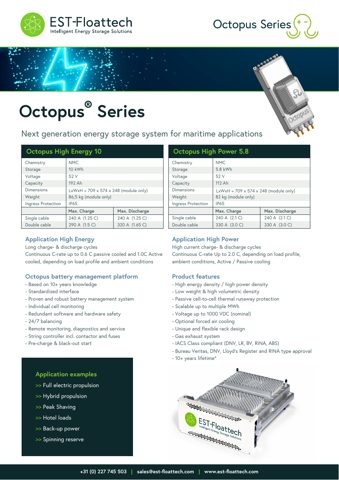 EST-Floattech Octopus High Energy 10/Octopus High Power 5.8 – Drawing (4169c26b752c_S1-1 S. 1)