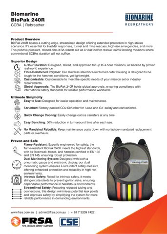 Biomarine / Cobham BioPak 240R – Page preview (7d2fac2eb27c_S1-1 S. 1)