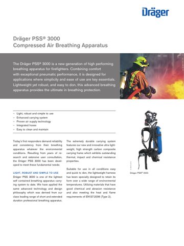 Draeger Safety UK PSS® 3000 – Page preview (b12e6d1a6454_S1-1 S. 1)
