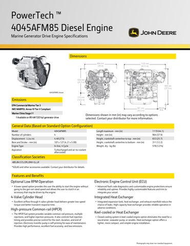 John Deere Power Systems 4045AFM85 – Drawing (c23b6b455521_S1-1 S. 1)