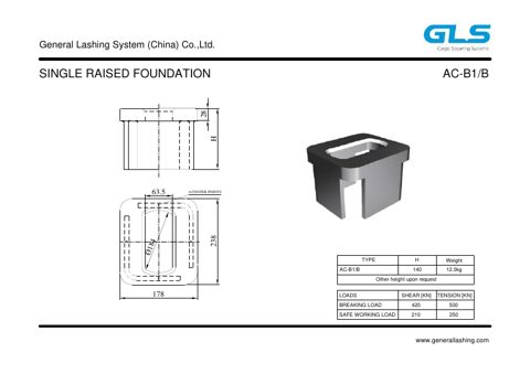 General Lashing System (China) AC-B1/B – Page preview (1875cc090850_S1-1 S. 1)
