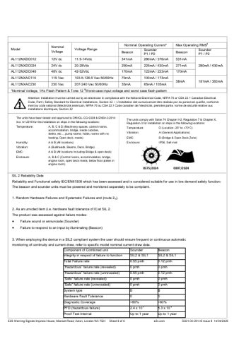 European Safety Systems AL112NXAC230 – Page preview (7606fd9b33c0_S1-6 S. 6)