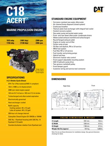 Caterpillar C18 ACERT – Drawing (fb2003a03a23_S1-3 S. 2)