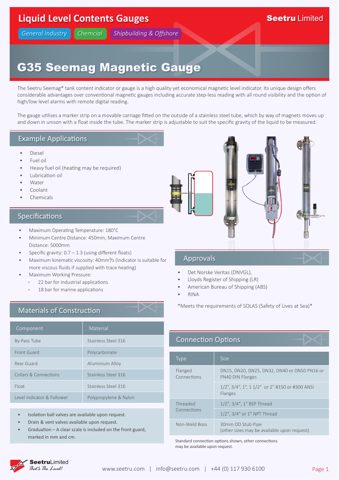 SEETRU G35 – Rysunek (a1c684de5f56_S1-1 S. 1)