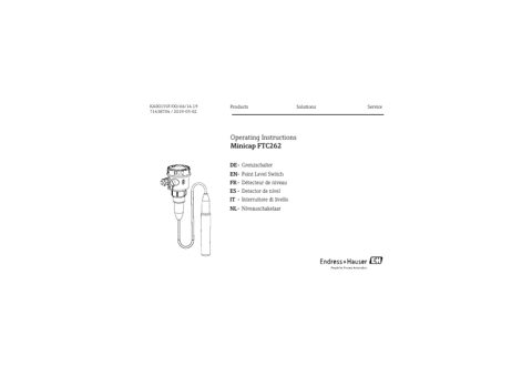 Endress+Hauser KA00155F – Page preview (0c2b548758ac_S1-1 S. 1)