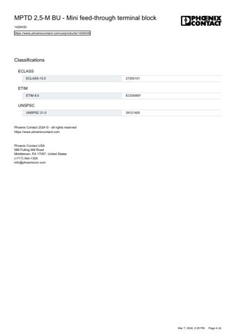 Phoenix Contact MPTD 2,5-M BU – Page preview (b055422270b1_S1-4 S. 4)