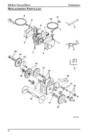 Powerwinch 915 BOAT TRAILER WINCH – Page preview (40b0379ba876_S5-13 S. 8)