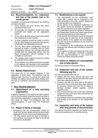 Tyco Fire & Security FIRECLASS Prescient III – Drawing (7a39a202236b_S3-9 S. 3)