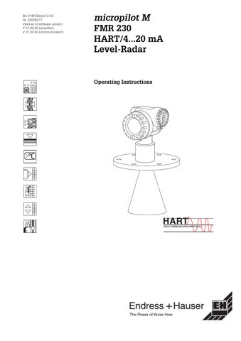 Endress+Hauser BA 218F/00 – Drawing (1515649134ad_S1-1 S. 1)