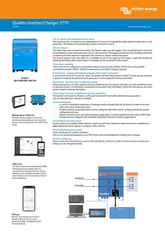 Victron Energy Quattro – Drawing (1ad53b03cdf5_S1-1 S. 1)