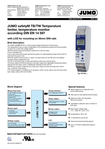 JUMO safetyM TB/TW – Drawing (4fcde9c747ae_S1-1 S. 1)