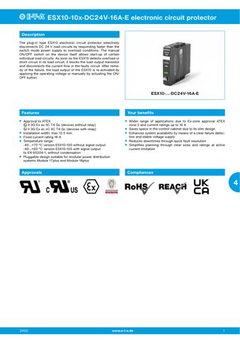 eta ESX10-DC24V-16A-E – Drawing (90ae1002c7f8_S1-1 S. 1)