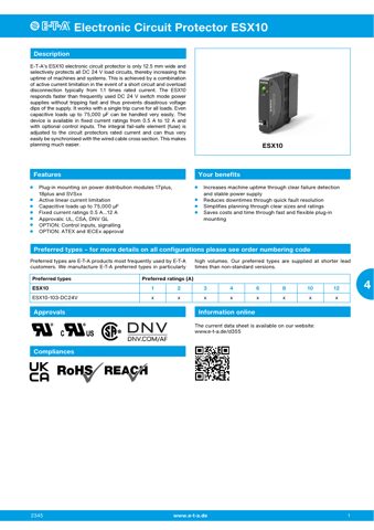 eta ESX10 – Drawing (e86f2413a2cb_S1-6 S. 1)