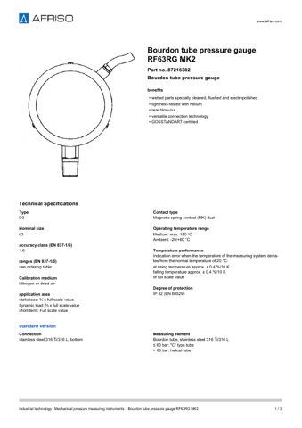 AFRISO RF63RG MK2 MK – Page preview (cd17d797b6e9_S1-1 S. 1)