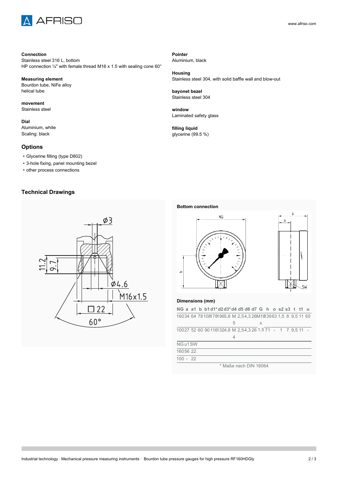 AFRISO RF160HDGly – Drawing (e171355a70fd_S1-3 S. 2)