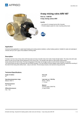 AFRISO ARV 487 – Page preview (01227395f56d_S1-2 S. 1)