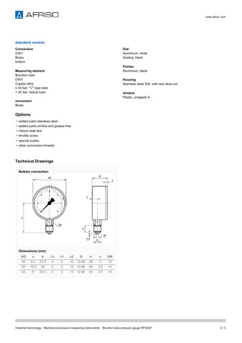AFRISO RF40GT – Drawing (0d2de3625499_S1-3 S. 2)