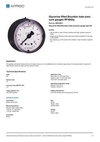AFRISO RF40Gly – Page preview (f130e8ed4484_S1-2 S. 1)
