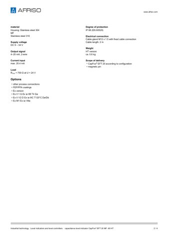 AFRISO EFT 20 MF -60 HT – Page preview (f639c3cc2766_S1-3 S. 2)