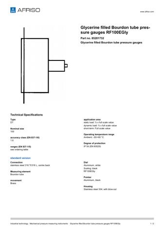 AFRISO RF100EGly – Seitenvorschau (af8764eae01c_S1-2 S. 1)