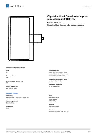 AFRISO RF100EGly – Seitenvorschau (fdb11c733c91_S1-2 S. 1)