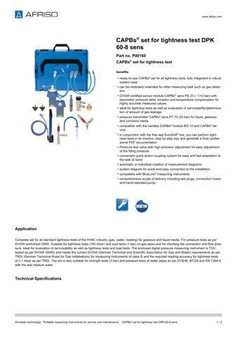 AFRISO DPK 60-8 sens – Drawing (7c7529ab46ef_S1-1 S. 1)