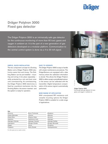 Dräger Safety AG & Co. KGaA Polytron 3000 – Drawing (173a4f19a80e_S1-2 S. 1)