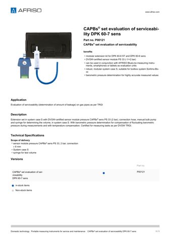 AFRISO DPK 60-7 sens – Drawing (ca9dc25989f3_S1-1 S. 1)