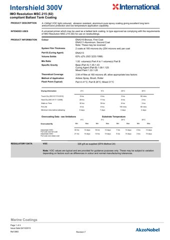 International Paint Intershield 300V – Page preview (e7175fecbf7f_S1-4 S. 1)