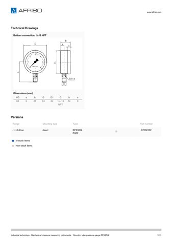 AFRISO RF63RG – Drawing (4760997a5f98_S1-3 S. 3)