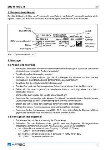 AFRISO DMU 10 D/DMU 11 D – Drawing (8d38dfa4f1a1_S2-4 S. 2)