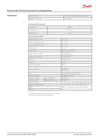 Danfoss DST P110 – Page preview (f069dc1a9d29_S1-4 S. 2)