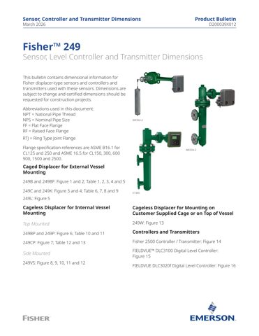 Emerson 249W – Drawing (8889edf72ecc_S1-1 S. 1)