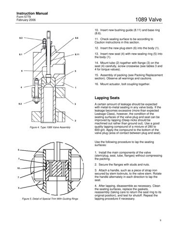 emerson 1089 Valve – Drawing (14753887c2b4_S4-10 S. 6)